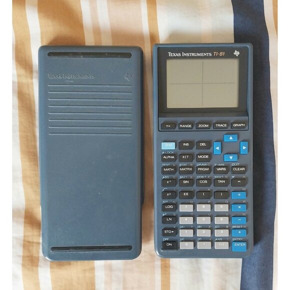 Texas Instruments TI-81 Graphing Calculator & Cover - Picture 1 of 4